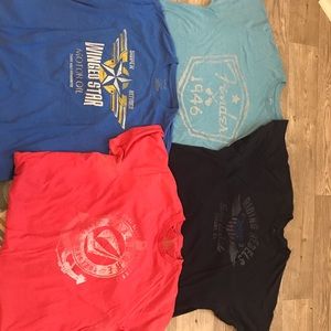 4 men’s tee shirts